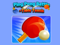 Cluiche Ping Pong Battle -Table Tennis