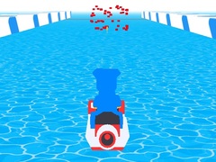 Cluiche Huggy Jet Ski Racer!