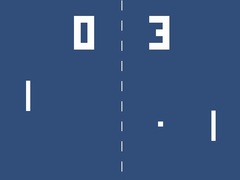 Cluiche Pong 2D Game