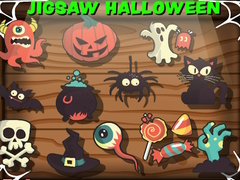 Cluiche Jigsaw Halloween