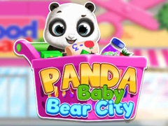 Cluiche Panda Baby Bear City 