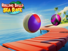 Cluiche Rolling Balls Sea Race