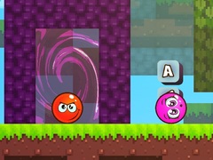 Cluiche Red Ball Rolling 2