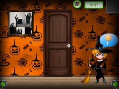 Cluiche Amgel Halloween Room Escape 41