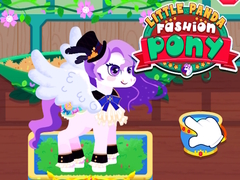 Cluiche Little Panda Fashion Pony