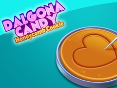 Cluiche Dalgona Candy Honeycomb Cookie
