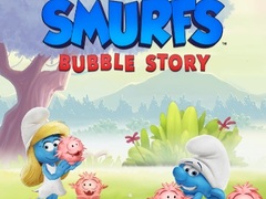Cluiche Smurfs Bubble Shooter Story