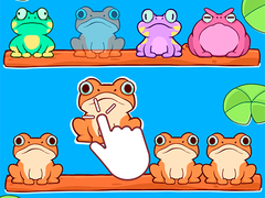 Cluiche Sorting frogs