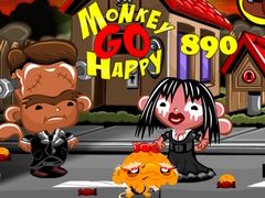 Cluiche Monkey Go Happy Stage 890