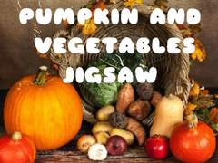 Cluiche Pumpkin and Vegetables Jigsaw