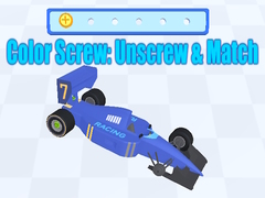 Cluiche Color Screw: Unscrew & Match