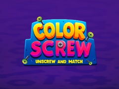 Cluiche Color Screw: Unscrew and Match