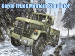 Cluiche Cargo Truck Montain Simulator
