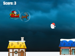 Cluiche Santa Flight Game