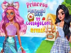 Cluiche Princess Cottage Core vs Mermaid Core Rivals