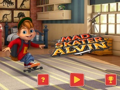 Cluiche Mad Skater Alvin