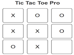 Cluiche Tic Tac Toe Pro