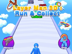 Cluiche Layer Man 3d Run Collect