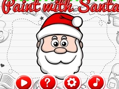 Cluiche Paint With Santa