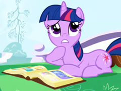 Cluiche Jigsaw Puzzle: Studious Twilight Sparkle