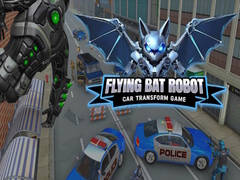 Cluiche Flying Bat Robot Car Transform Game