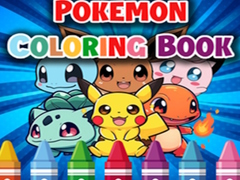 Cluiche Pokemon Coloring Book