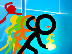 Cluiche Stickman vs Zombies: Epic Fight