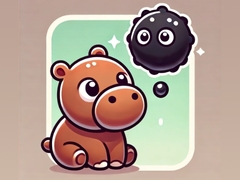 Cluiche Hide Moodeng Hippo!
