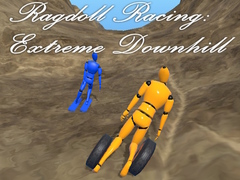 Cluiche Ragdoll Racing: Extreme Downhill
