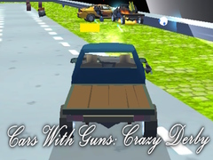 Cluiche Cars With Guns: Crazy Derby