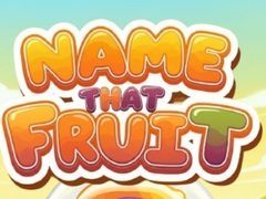 Cluiche Name That Fruit