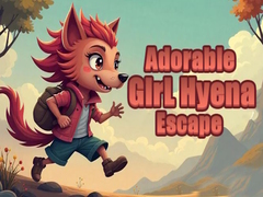 Cluiche Adorable Girl Hyena Escape 