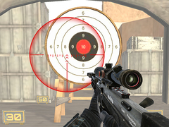Cluiche 3D FPS Target Shooting