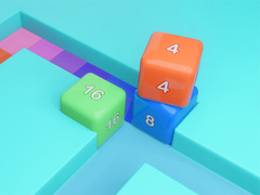 Cluiche Maze Cube 2048