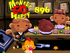 Cluiche Monkey Go Happy Stage 896