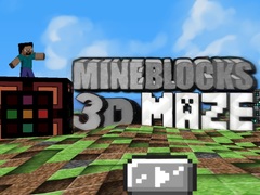Cluiche MineBlocks 3D Maze