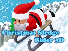 Cluiche Christmas Sledge Rider 3D