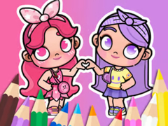 Cluiche Coloring Book: BFF In Avatar World
