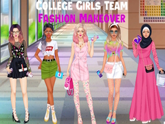 Cluiche College Girls Team Fashion Makeover
