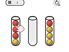 Cluiche Balls Sorter