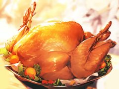 Cluiche Jigsaw Puzzle: Thanksgiving Harvest Dinner