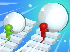 Cluiche Snow Race 3d Fun Racing