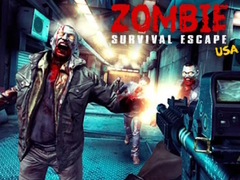 Cluiche Zombie Survival Escape USA
