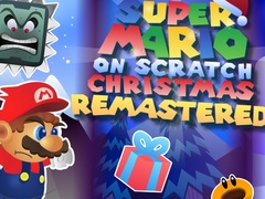 Cluiche Super Mario on Scratch Christmas Remastered
