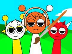 Cluiche Coloring Book: Sprunki Friends