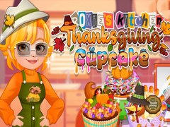Cluiche Roxie's Kitchen Thanksgiving Cupcake
