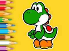 Cluiche Coloring Book: Yoshi Fishing Day
