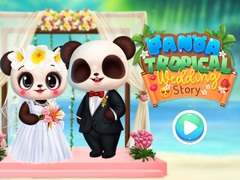Cluiche Panda Tropical Wedding Story