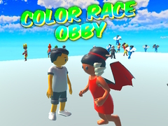 Cluiche Color Race Obby
