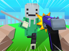 Cluiche Block Craft 3D School